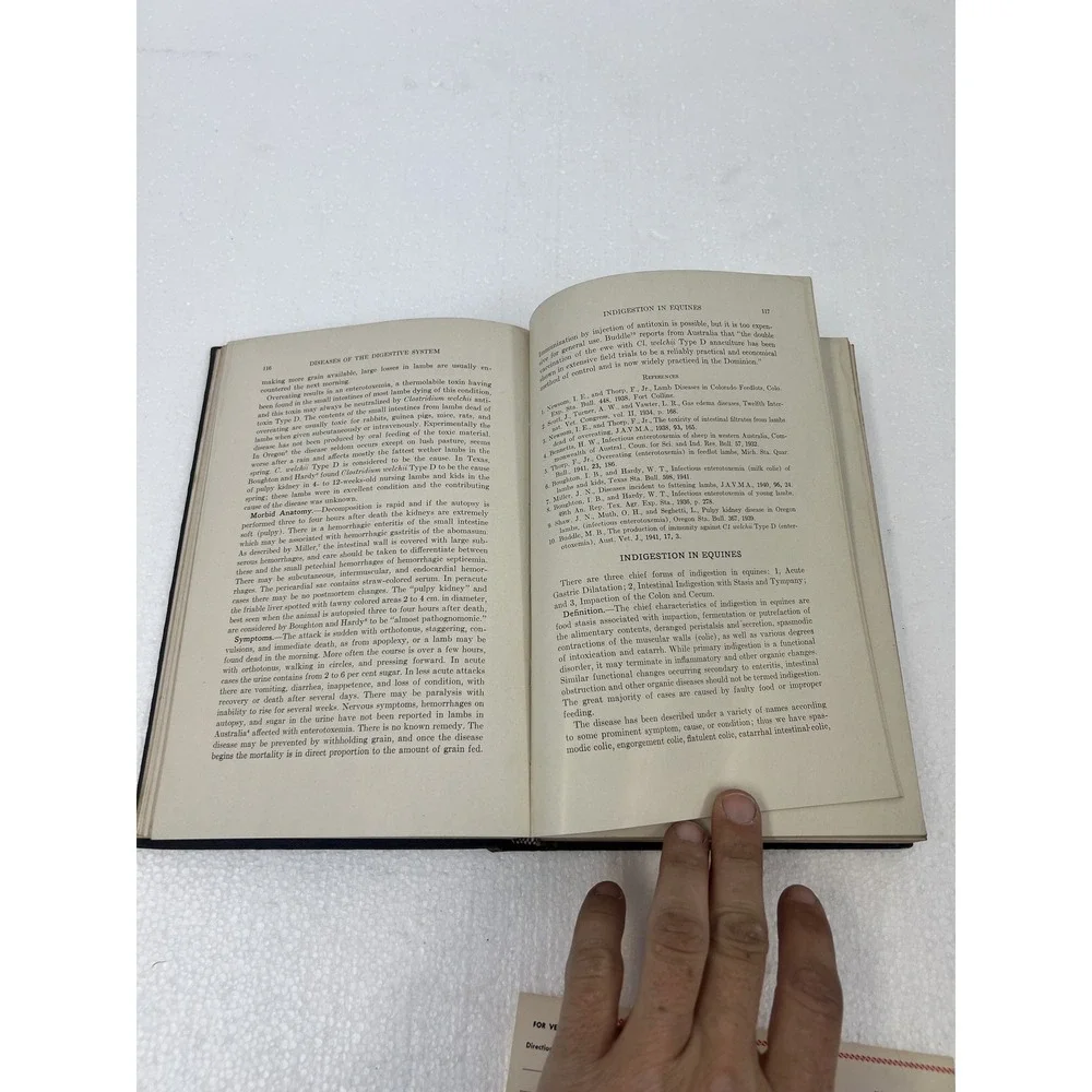 The Practice of Veterinary Medicine by D. H. Udall 1943 4th Ed HC cattle disease